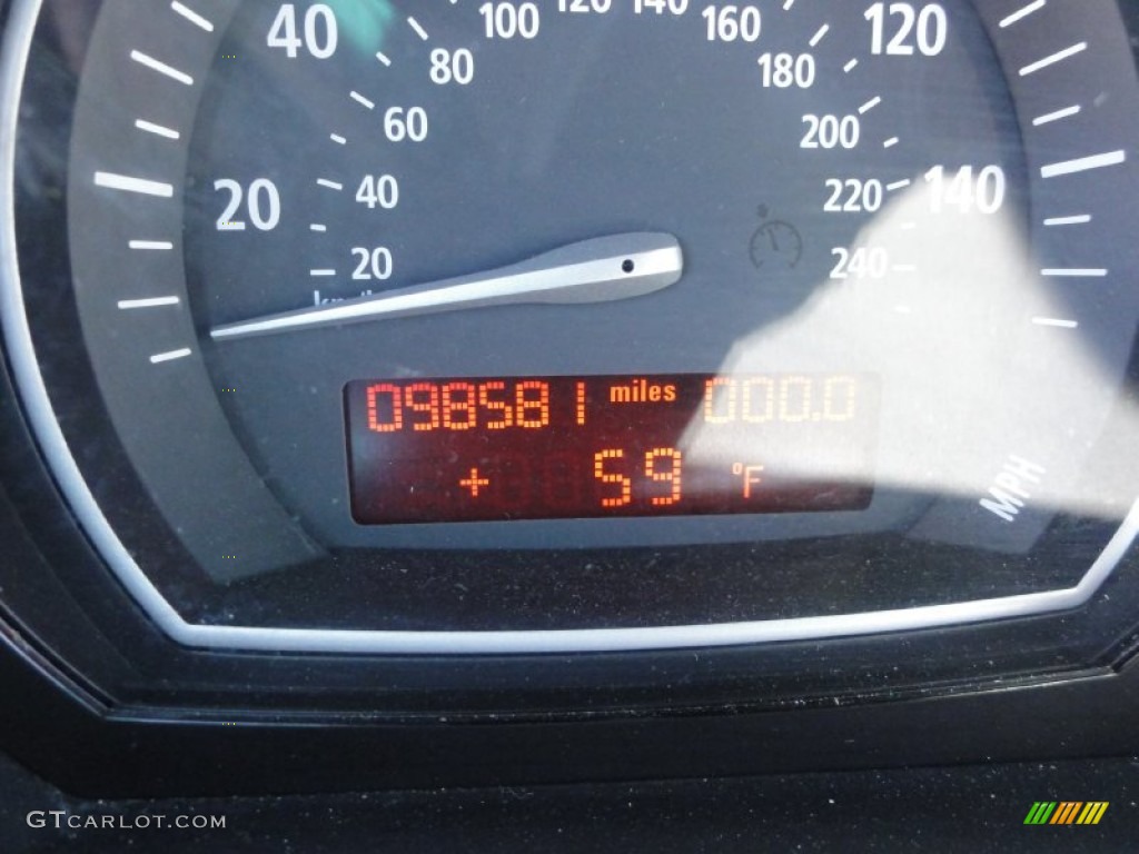 2006 X3 3.0i - Black Sapphire Metallic / Black photo #47