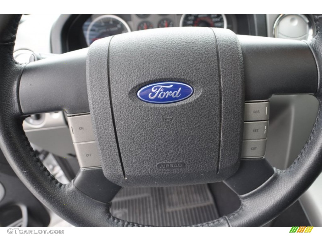 2006 F150 FX4 SuperCrew 4x4 - Oxford White / Black/Medium Flint photo #14