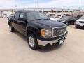 2012 Onyx Black GMC Sierra 1500 SLT Crew Cab 4x4  photo #7