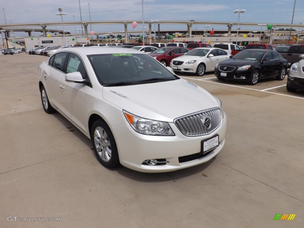 White Diamond Tricoat 2012 Buick LaCrosse FWD Exterior Photo #65881161