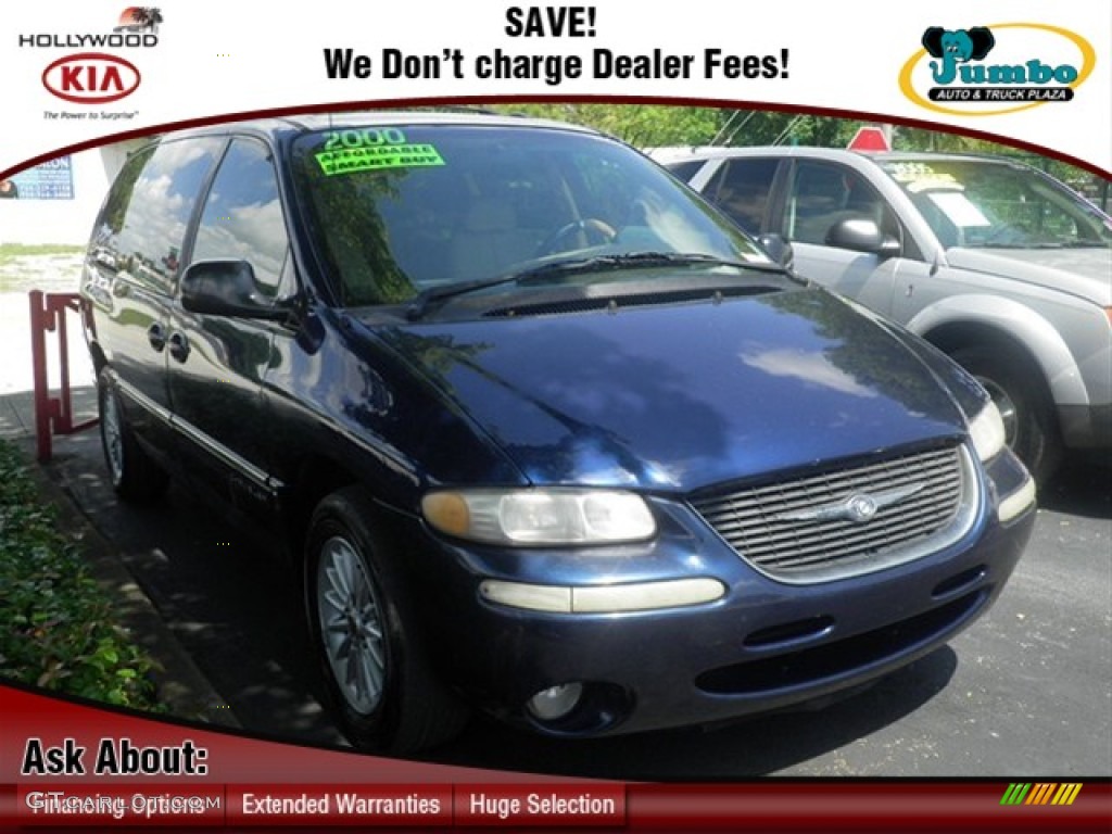 Patriot Blue Pearlcoat Chrysler Town & Country