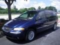2000 Patriot Blue Pearlcoat Chrysler Town & Country LXi  photo #5