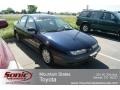 1999 Dark Blue Saturn S Series SL Sedan  photo #1