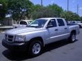 Bright Silver Metallic - Dakota SXT Crew Cab Photo No. 5
