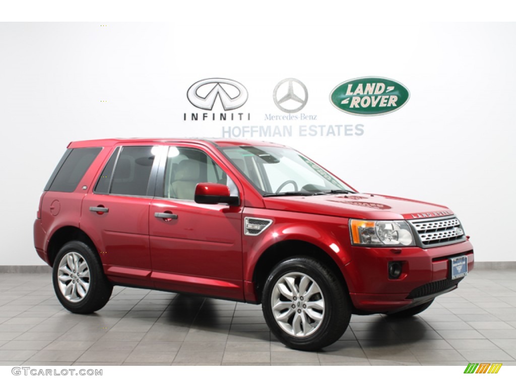 2011 LR2 HSE - Rimini Red Metallic / Almond photo #1