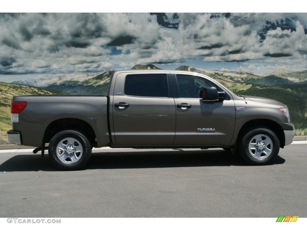 2010 Tundra SR5 CrewMax 4x4 - Sandy Beach Metallic / Sand Beige photo #2