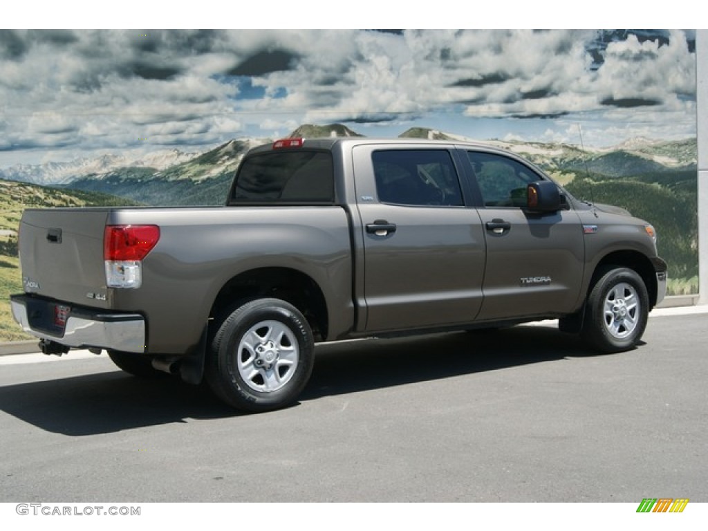 2010 Tundra SR5 CrewMax 4x4 - Sandy Beach Metallic / Sand Beige photo #3