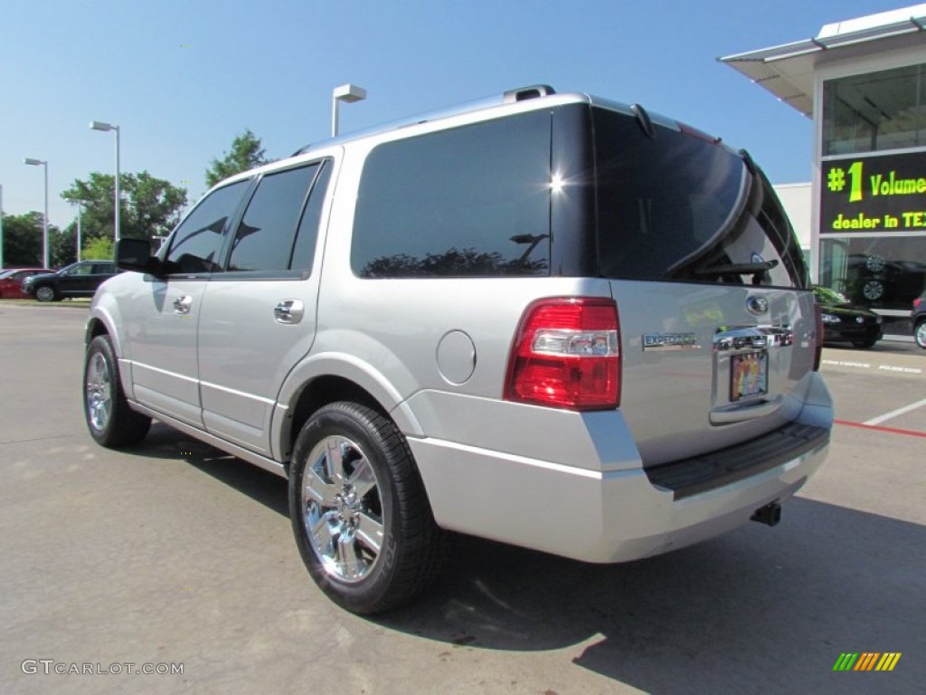 2010 Expedition Limited - Ingot Silver Metallic / Charcoal Black photo #3