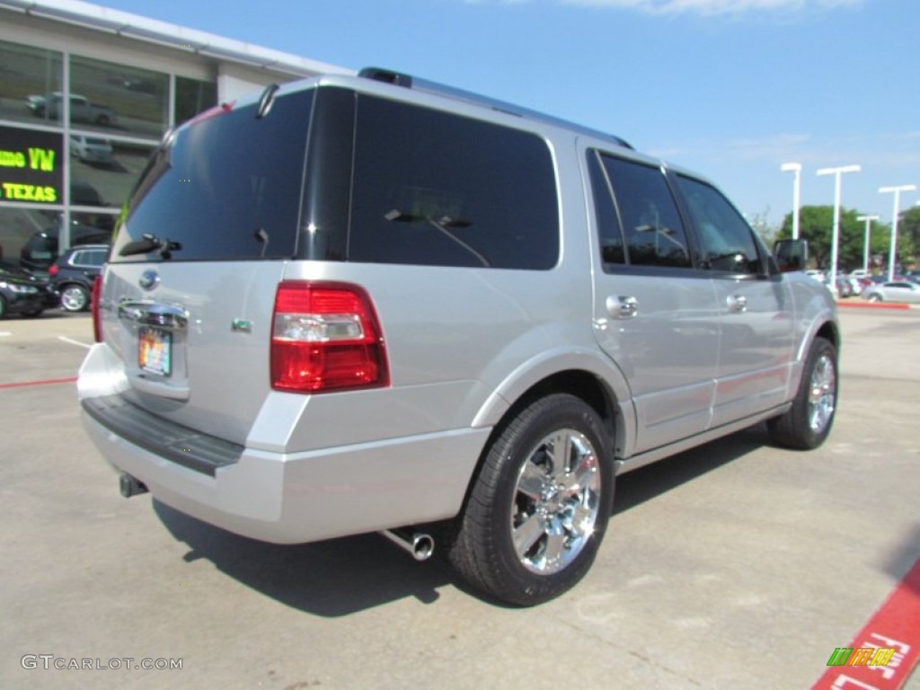 2010 Expedition Limited - Ingot Silver Metallic / Charcoal Black photo #5