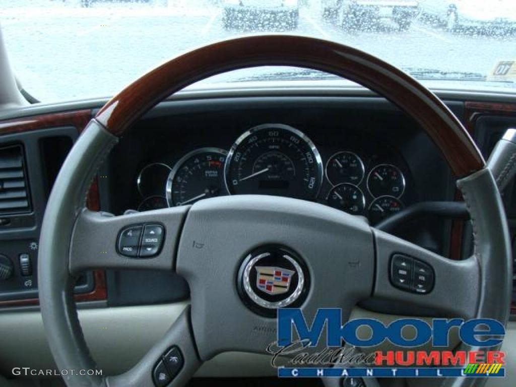 2005 Escalade EXT AWD - Rip Tide Blue / Shale photo #19