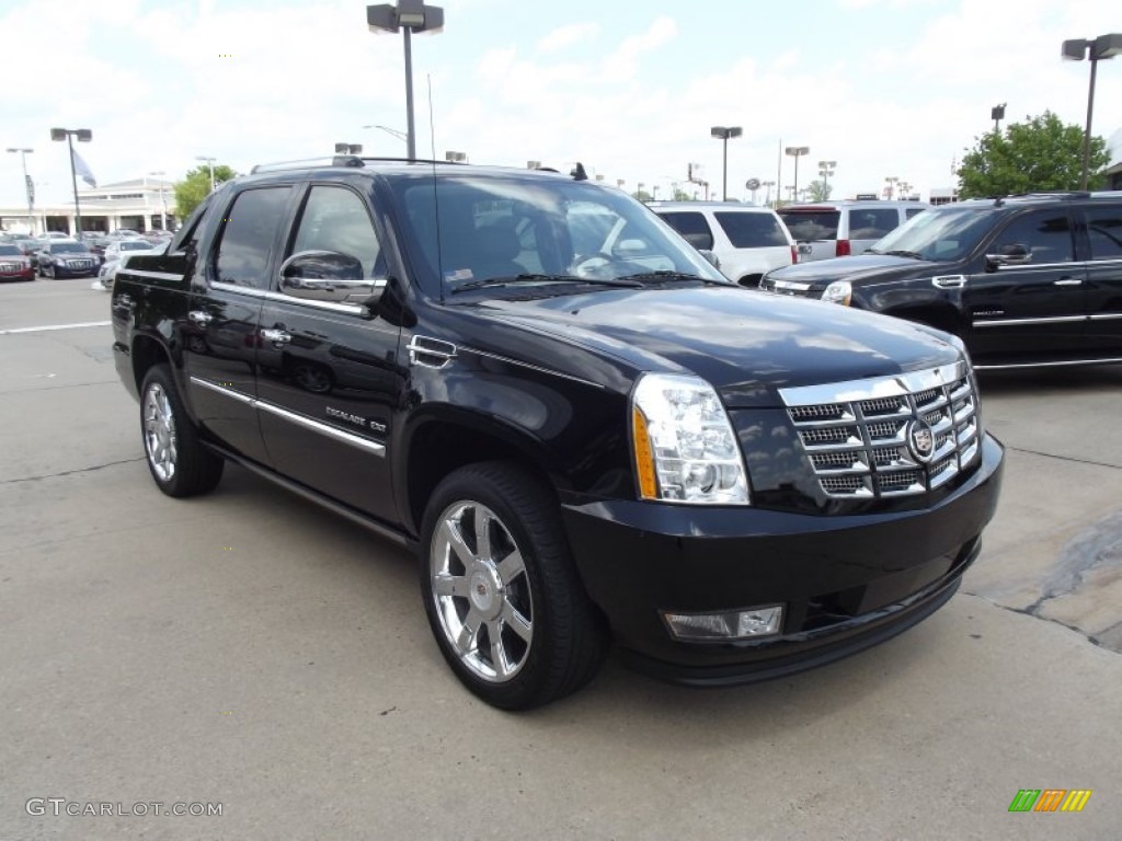Black Raven 2012 Cadillac Escalade EXT Premium AWD Exterior Photo #65885082