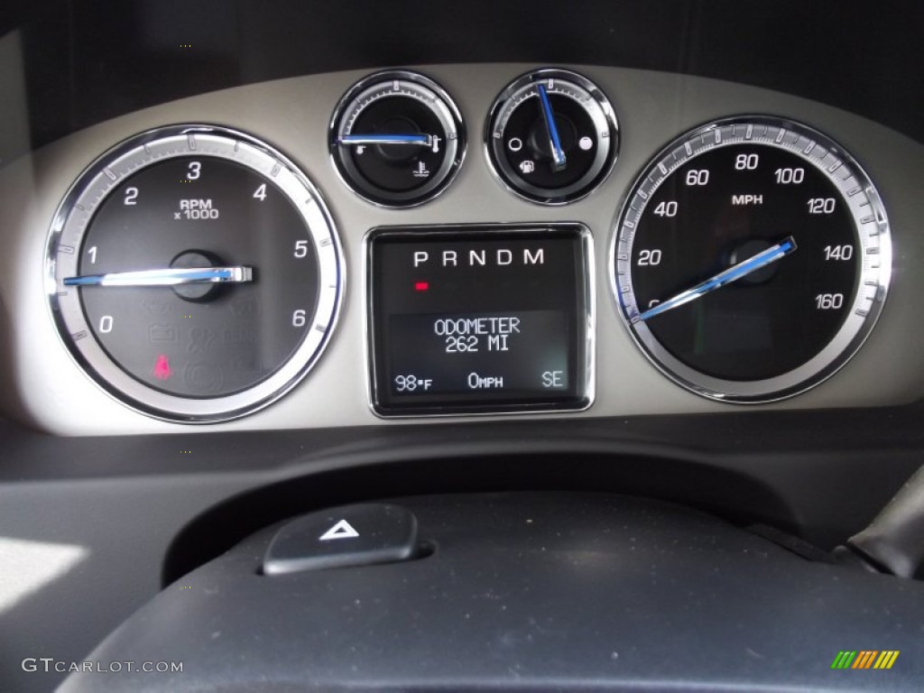 2012 Cadillac Escalade EXT Premium AWD Gauges Photo #65885151