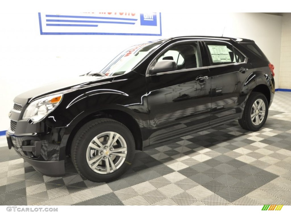 2012 Equinox LS - Black / Light Titanium/Jet Black photo #40