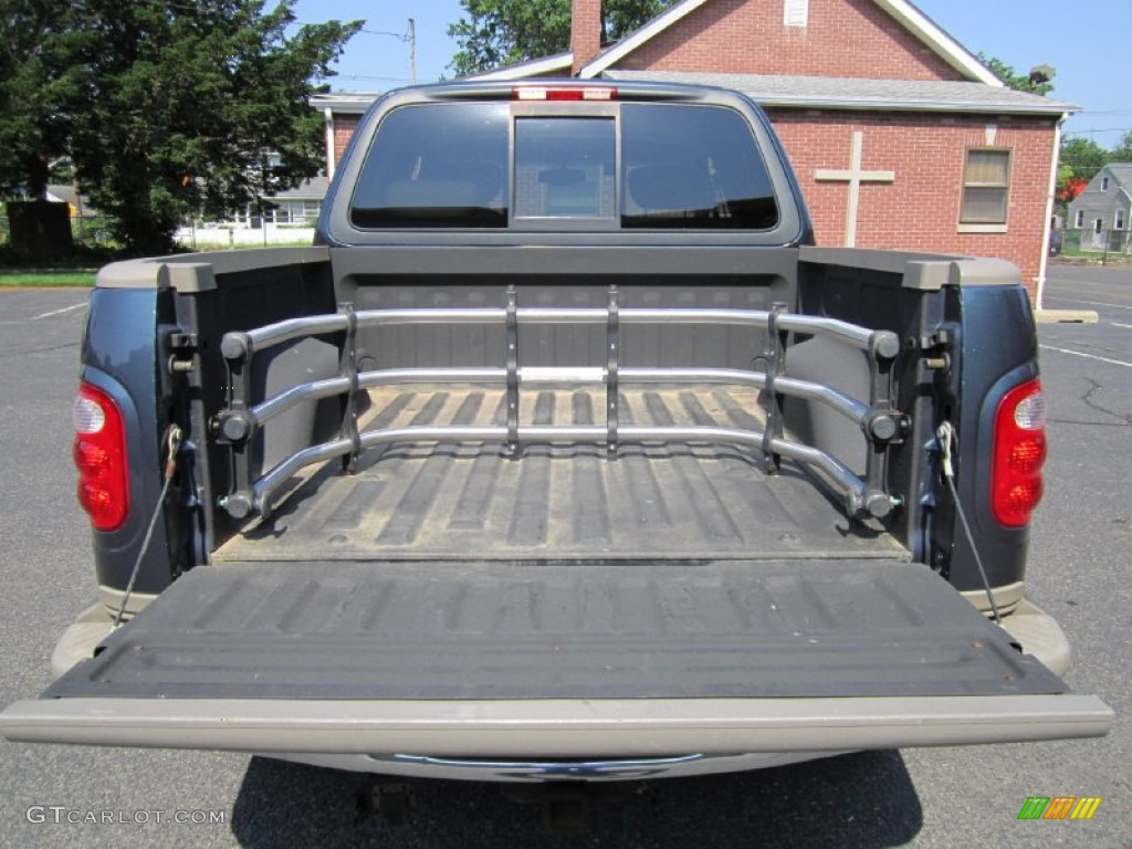 2001 F150 King Ranch SuperCrew 4x4 - Charcoal Blue Metallic / Medium Parchment photo #7