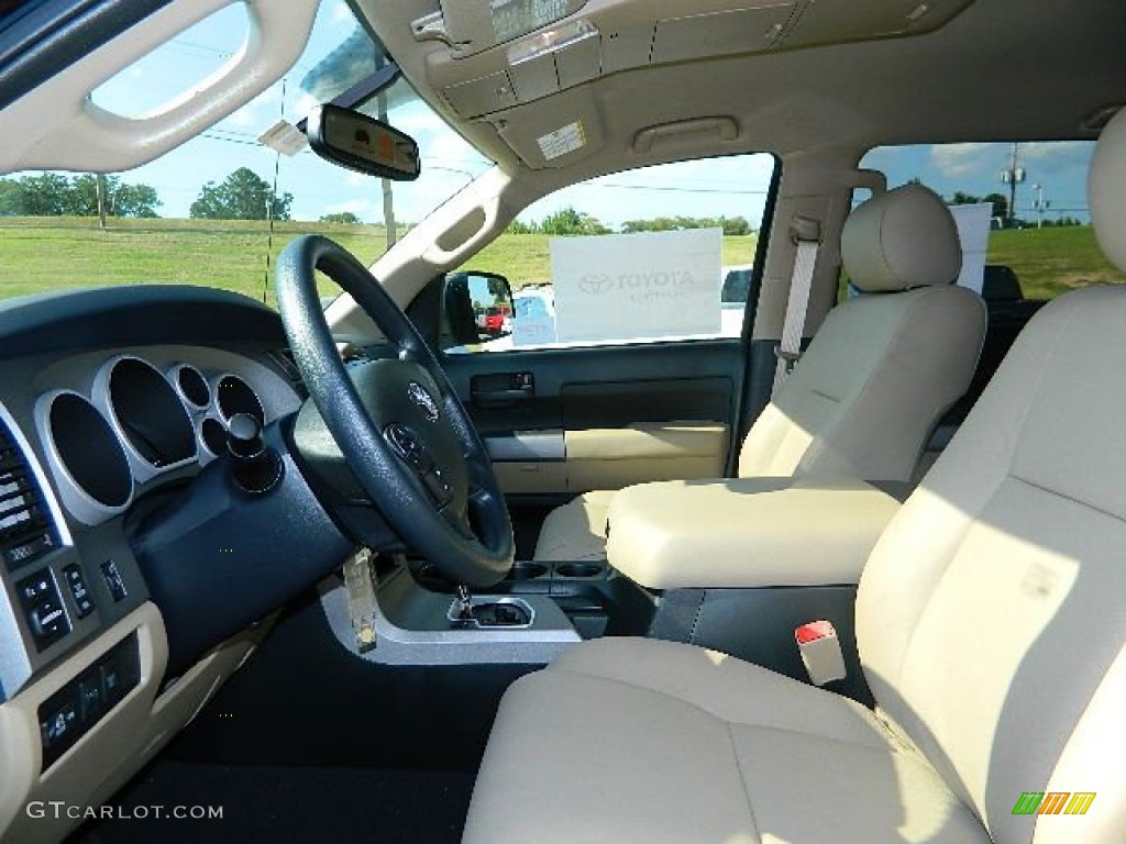 2012 Tundra TSS CrewMax 4x4 - Black / Sand Beige photo #11