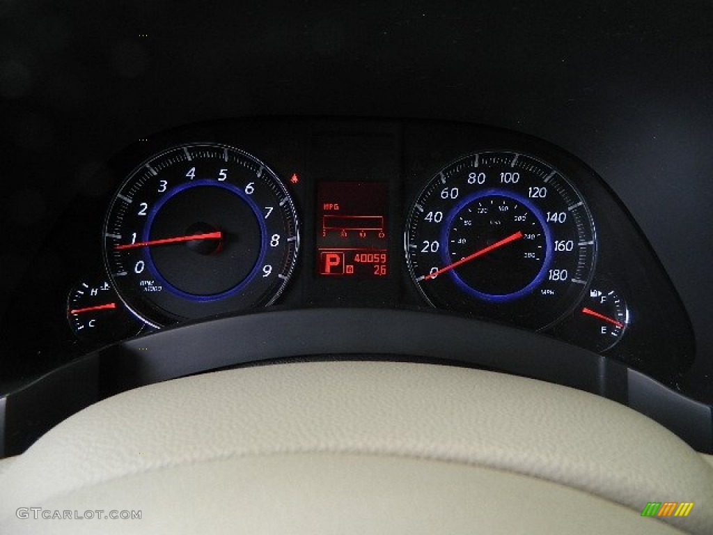 2009 Infiniti FX 35 AWD Gauges Photo #65889066