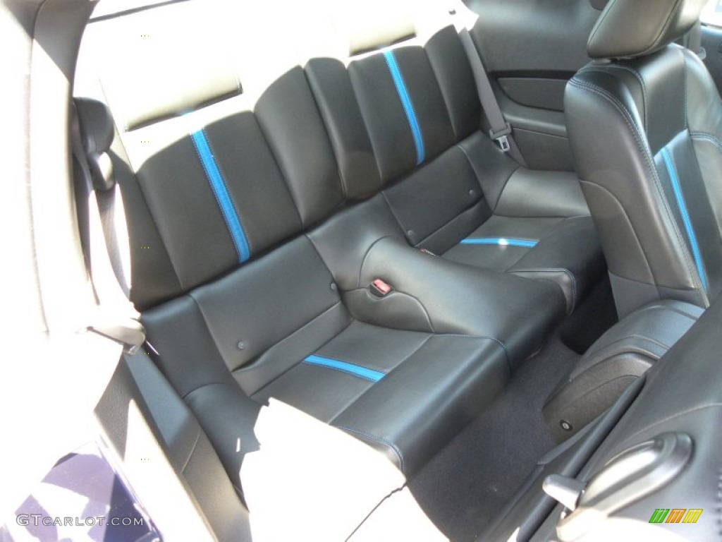 2010 Mustang GT Coupe - Kona Blue Metallic / Charcoal Black/Grabber Blue photo #8