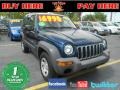 2003 Patriot Blue Pearl Jeep Liberty Sport 4x4  photo #1