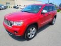 Inferno Red Crystal Pearl 2011 Jeep Grand Cherokee Overland