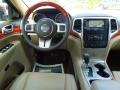 2011 Inferno Red Crystal Pearl Jeep Grand Cherokee Overland  photo #20