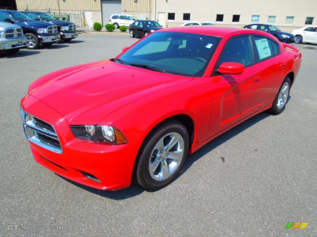 Redline 3-Coat Pearl 2012 Dodge Charger SE Exterior Photo #65891346