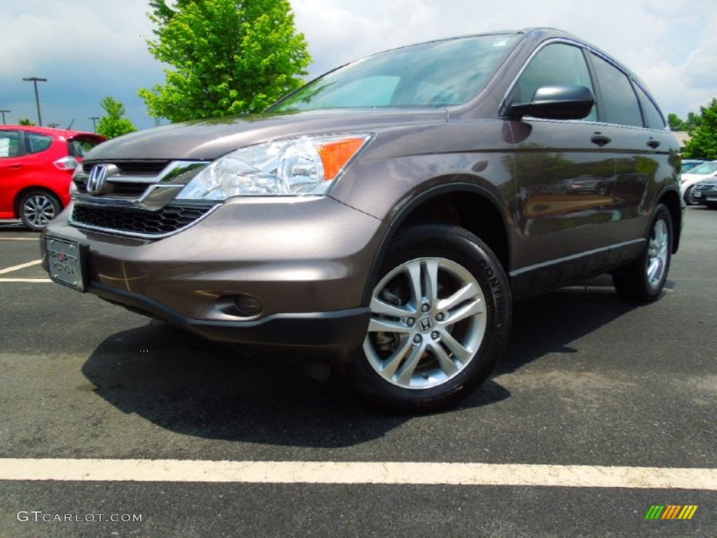 2011 CR-V EX 4WD - Urban Titanium Metallic / Black photo #1