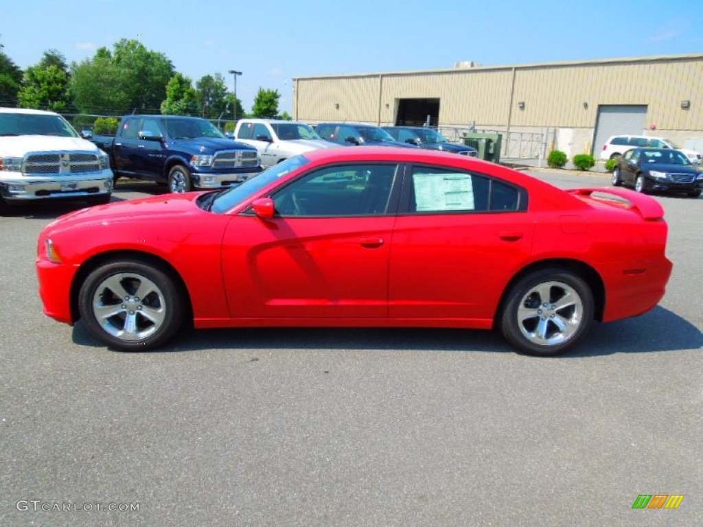 Redline 3-Coat Pearl 2012 Dodge Charger SE Exterior Photo #65891370