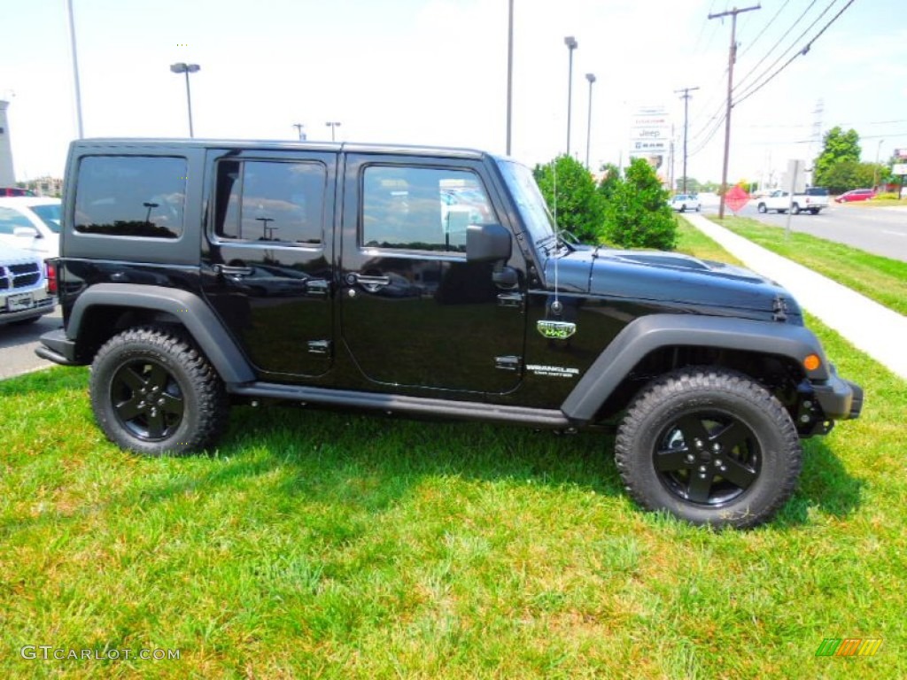 Black 2012 Jeep Wrangler Unlimited Call of Duty: MW3 Edition 4x4 Exterior Photo #65891607