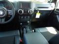 2012 Jeep Wrangler Unlimited Call of Duty: Black Sedosa/Silver French-Accent Interior Dashboard Photo