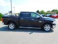 2012 Black Dodge Ram 1500 Laramie Longhorn Crew Cab 4x4  photo #3