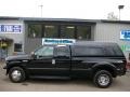 Black 2006 Ford F350 Super Duty Lariat SuperCab Dually