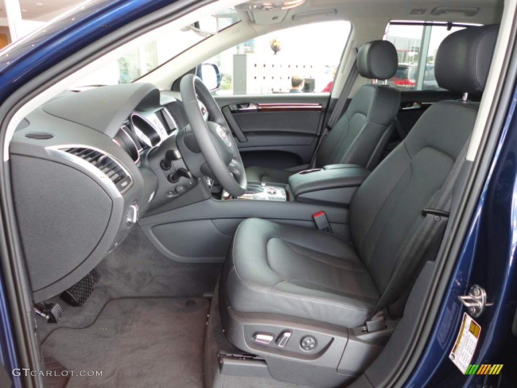 Black Interior 2012 Audi Q7 3.0 TDI quattro Photo #65893482