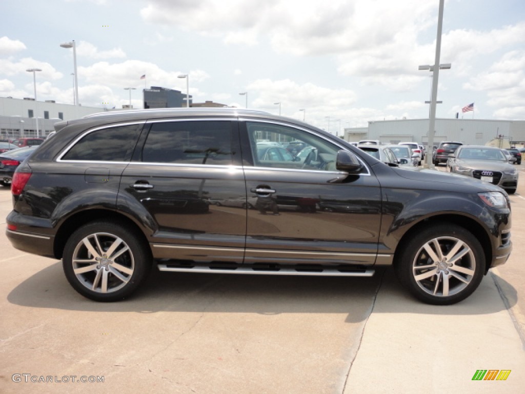 Lava Gray Pearl Effect 2012 Audi Q7 3.0 TDI quattro Exterior Photo #65893590