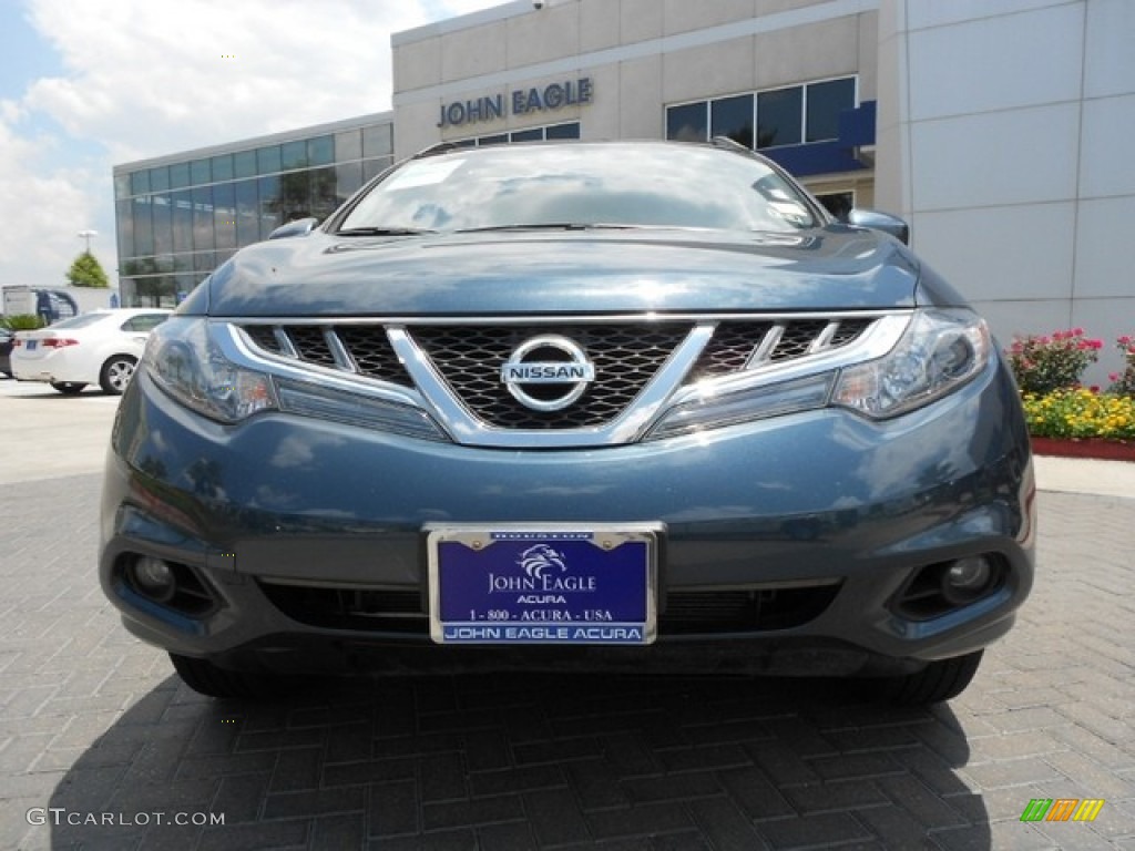 2011 Murano LE - Graphite Blue / Black photo #2