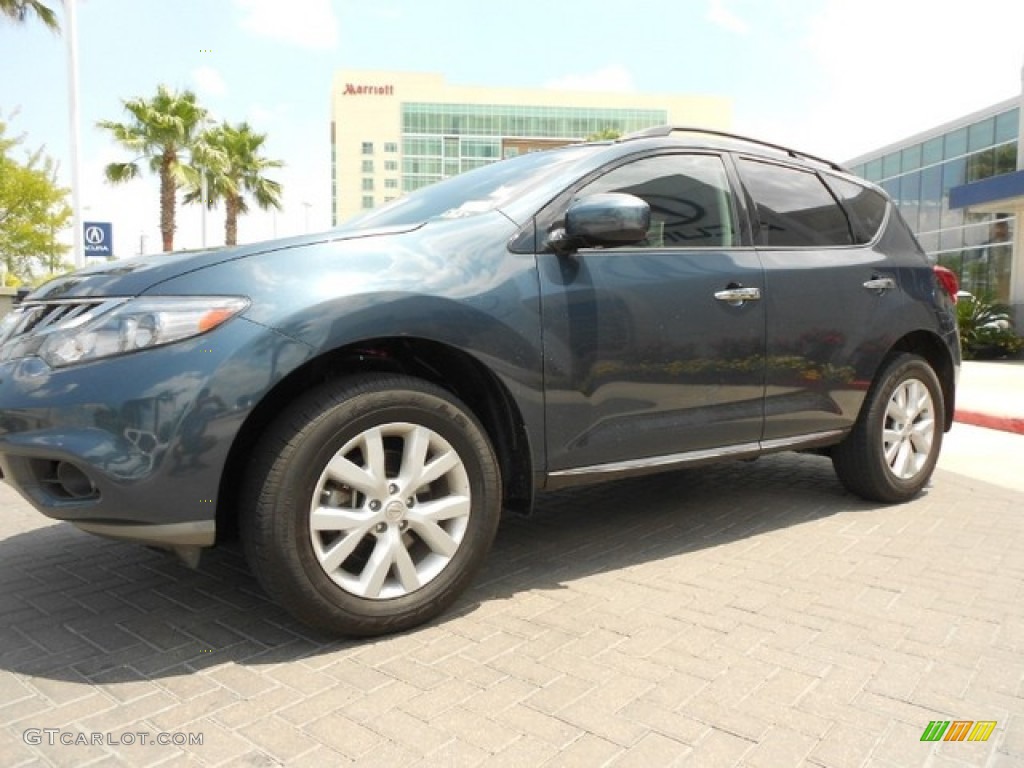 2011 Murano LE - Graphite Blue / Black photo #3