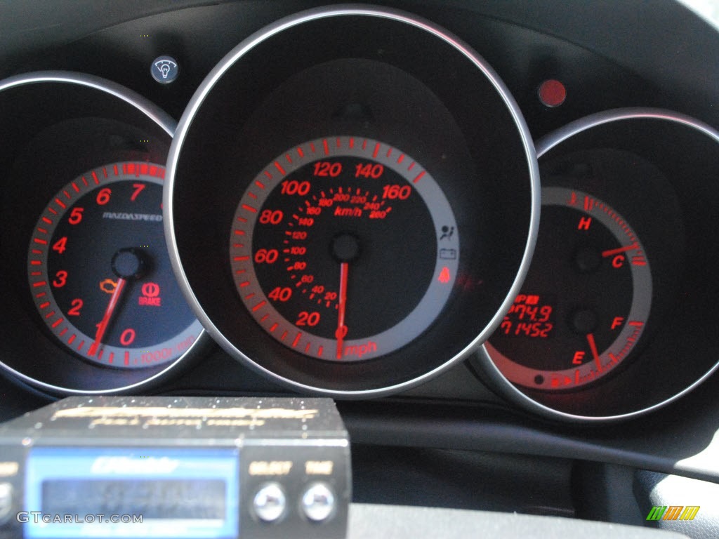 2007 Mazda MAZDA3 MAZDASPEED3 Grand Touring Gauges Photo #65895759