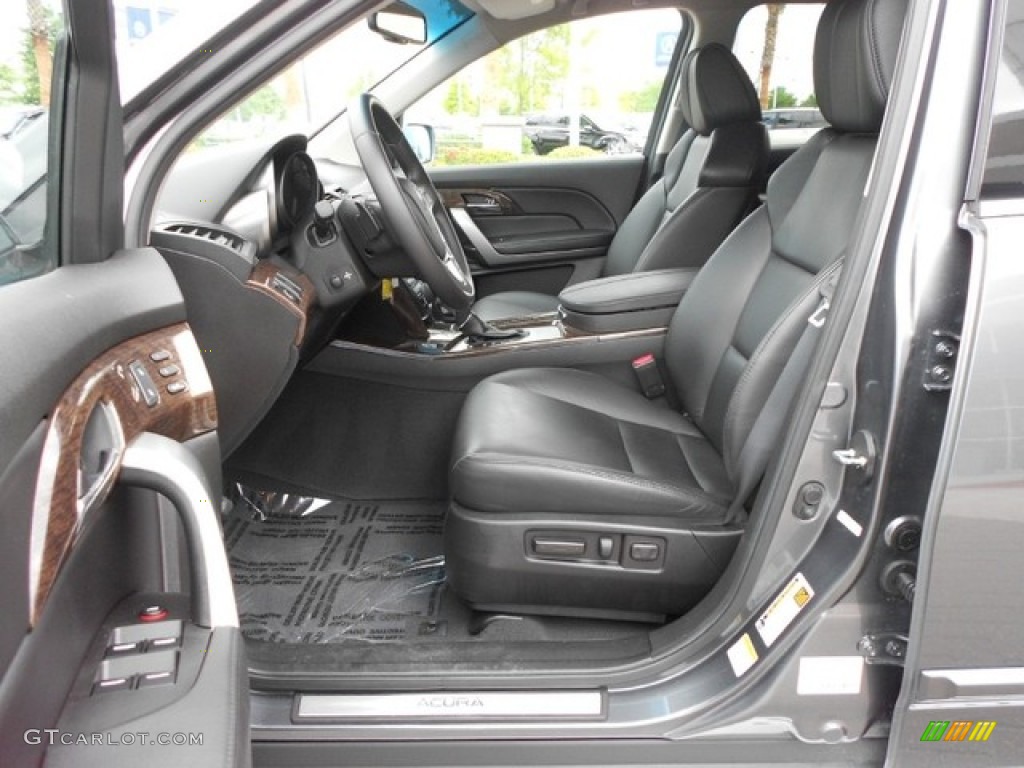 Ebony Interior 2011 Acura MDX Technology Photo #65896815