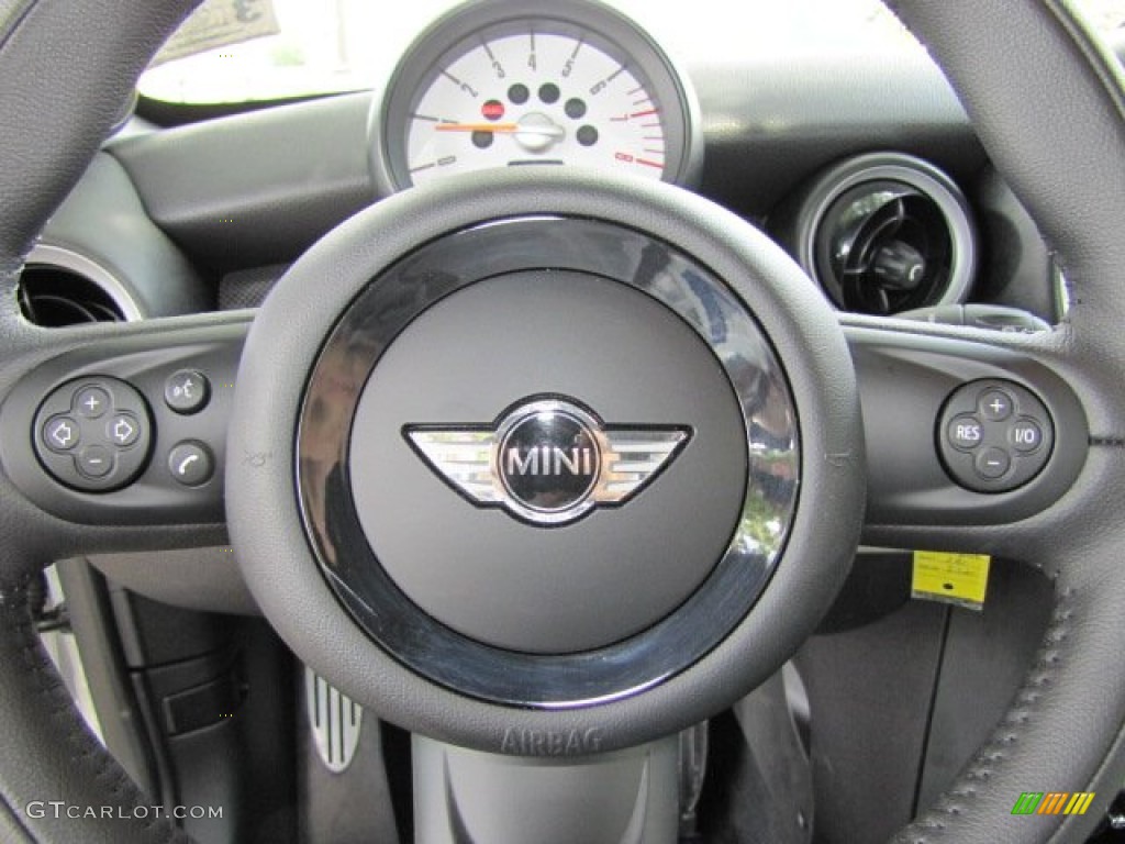 2012 Mini Cooper S Coupe Steering Wheel Photos