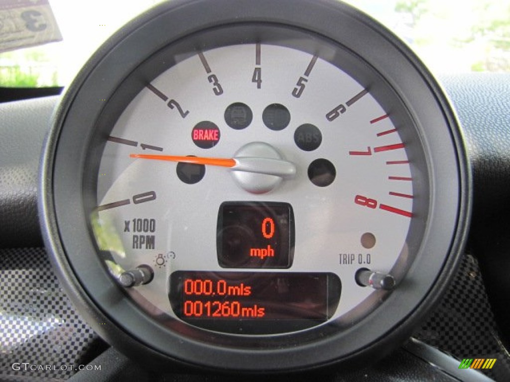 2012 Mini Cooper S Coupe Gauges Photo #65898397