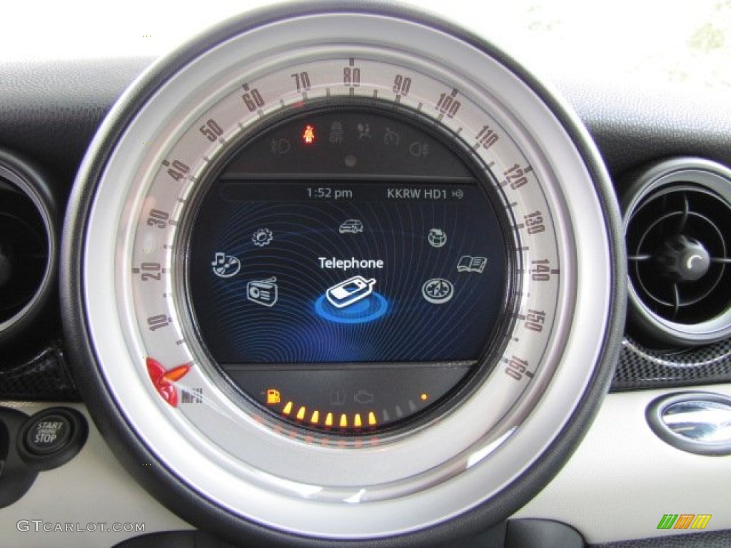 2012 Mini Cooper S Coupe Gauges Photo #65898415