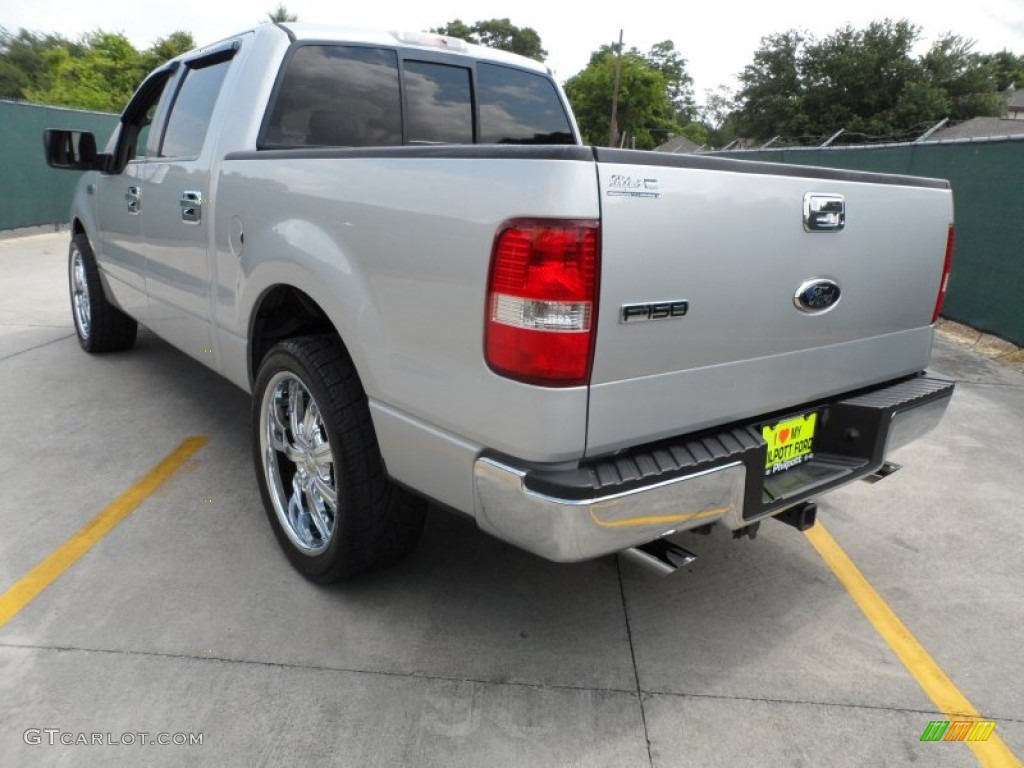 2006 F150 XLT SuperCrew - Silver Metallic / Medium/Dark Flint photo #5