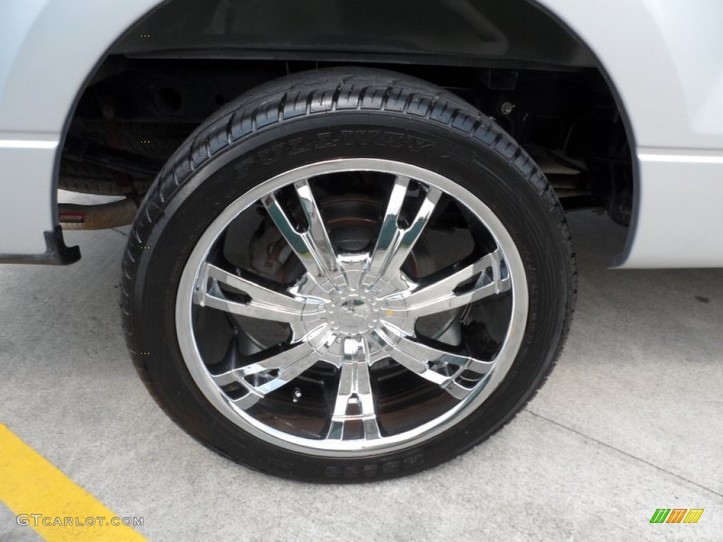 2006 F150 XLT SuperCrew - Silver Metallic / Medium/Dark Flint photo #14