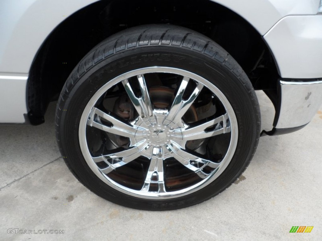 2006 F150 XLT SuperCrew - Silver Metallic / Medium/Dark Flint photo #15