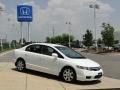 Taffeta White - Civic LX Sedan Photo No. 3