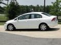 Taffeta White - Civic LX Sedan Photo No. 7