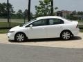 Taffeta White - Civic LX Sedan Photo No. 8
