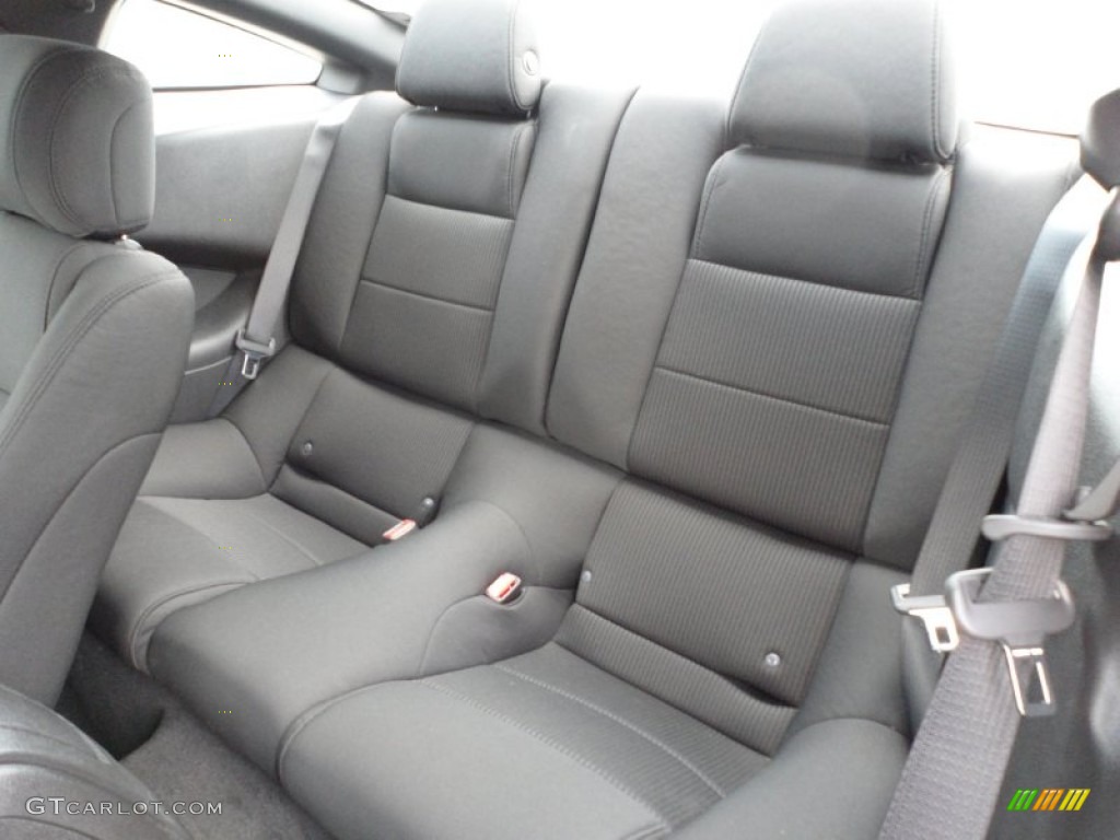Charcoal Black Interior 2013 Ford Mustang V6 Coupe Photo #65901192
