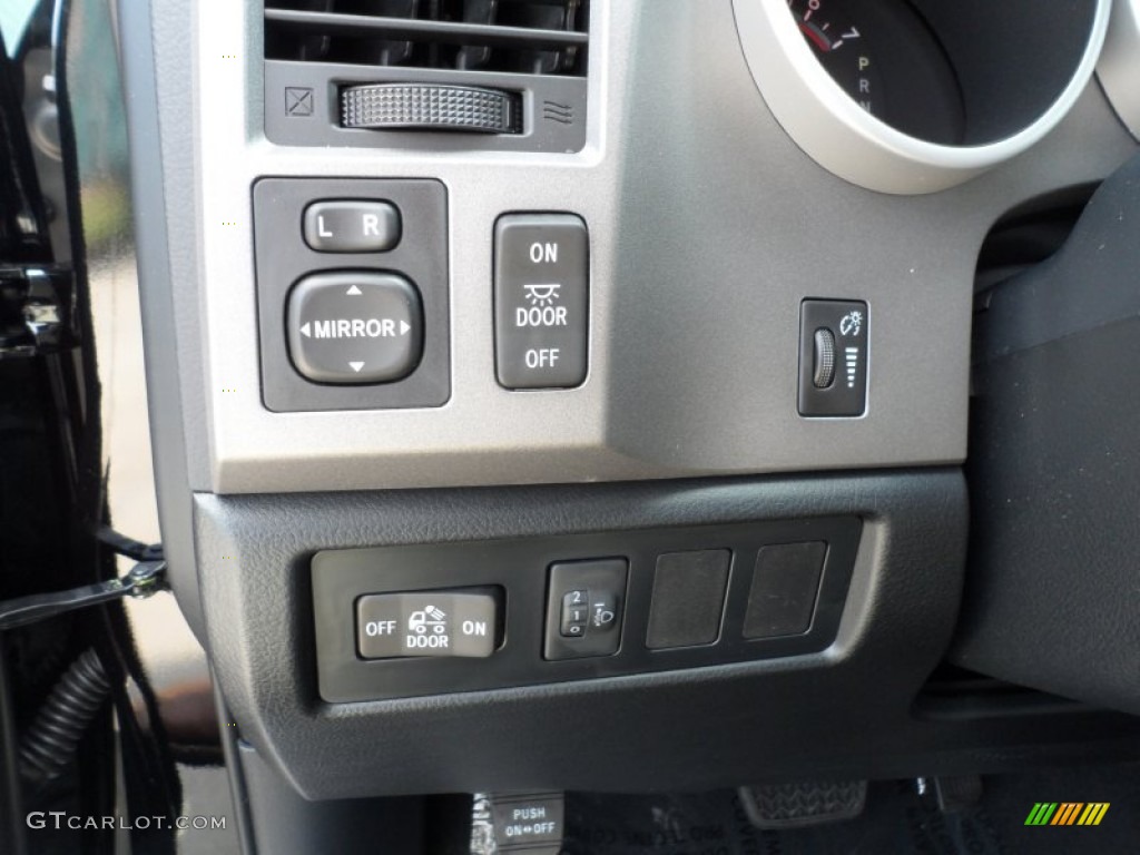 2012 Toyota Tundra Texas Edition CrewMax Controls Photo #65901546