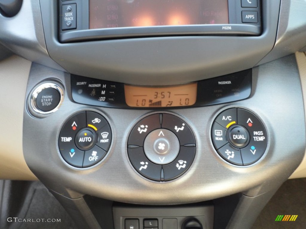 2012 Toyota RAV4 V6 Limited Controls Photo #65902096