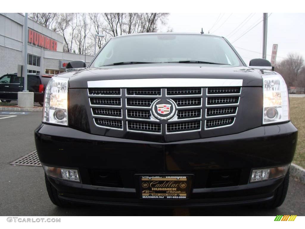 2007 Escalade EXT AWD - Black Raven / Ebony/Ebony photo #2